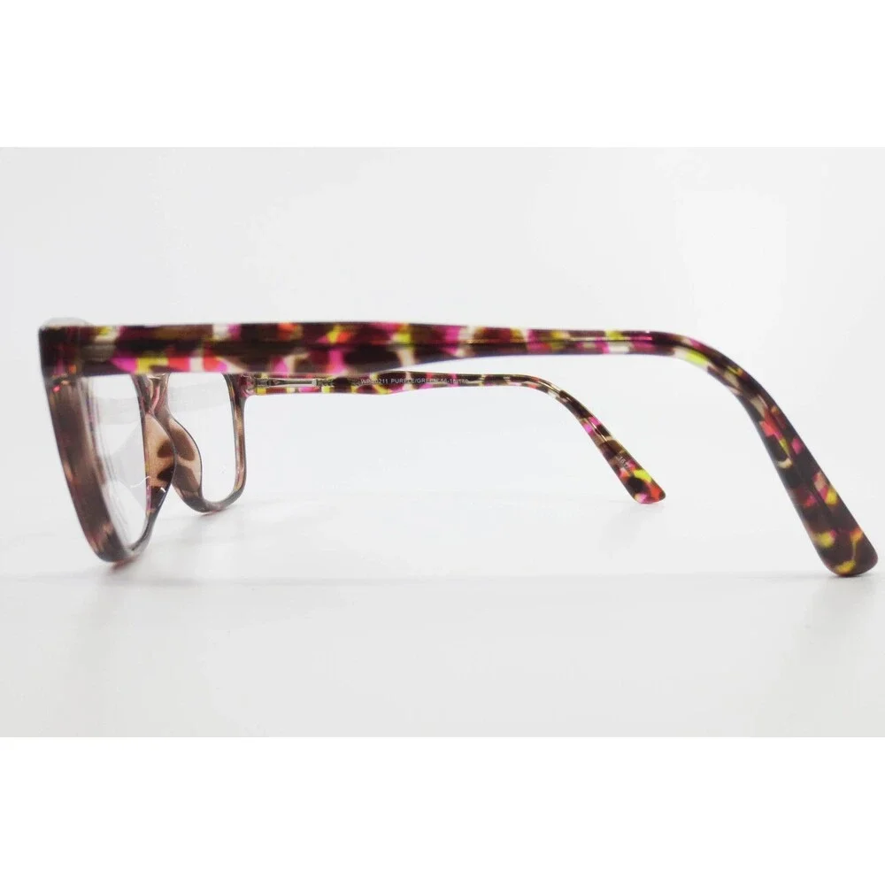 Warby Parker Eyeglasses WP 20211 Purple Green Tortoise Shell Frames 56-16-140